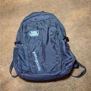 Vintage Patagonia Budlight Promo Black Backpack with Logo